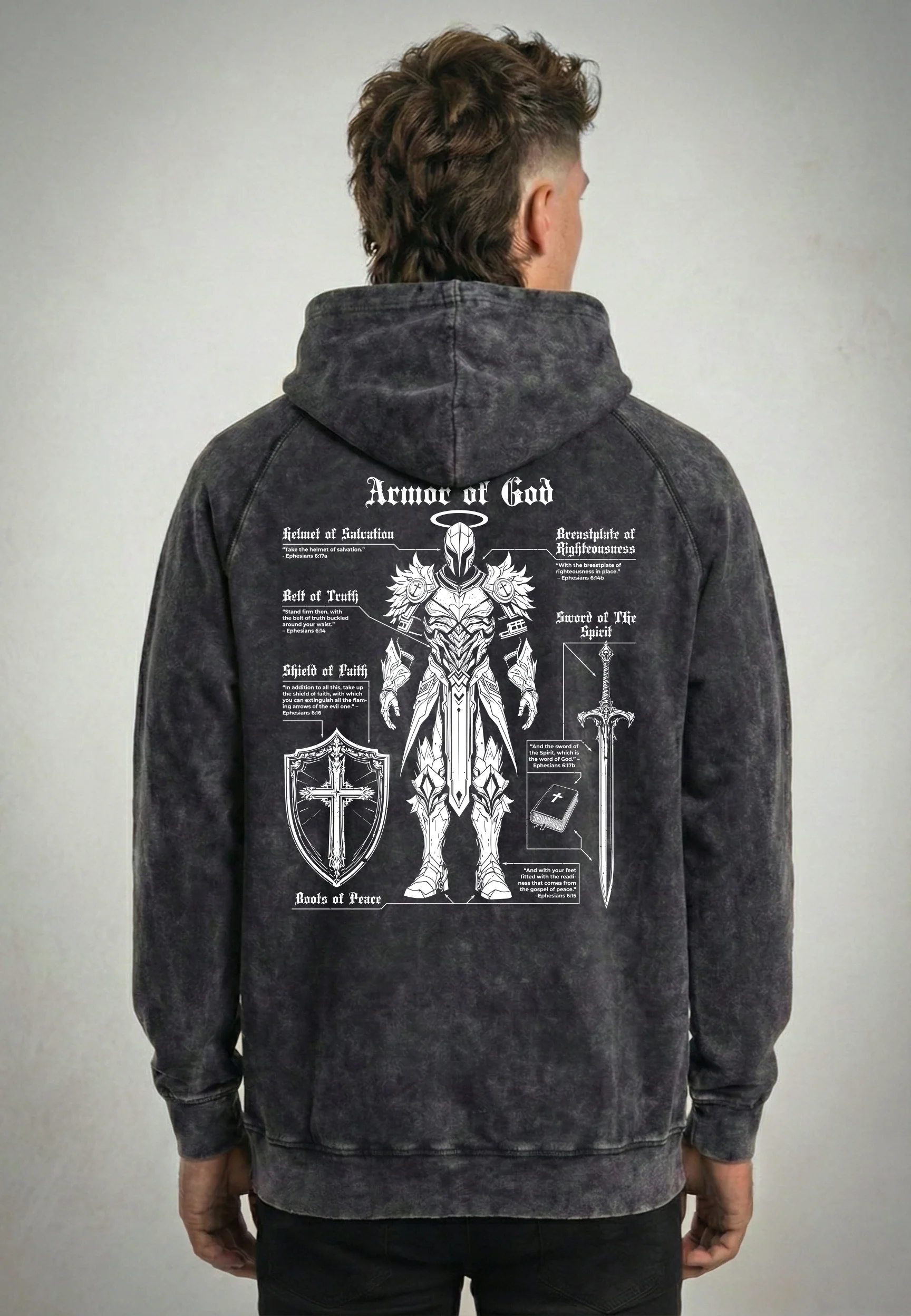 Armor of God Heavyweight Hoodie